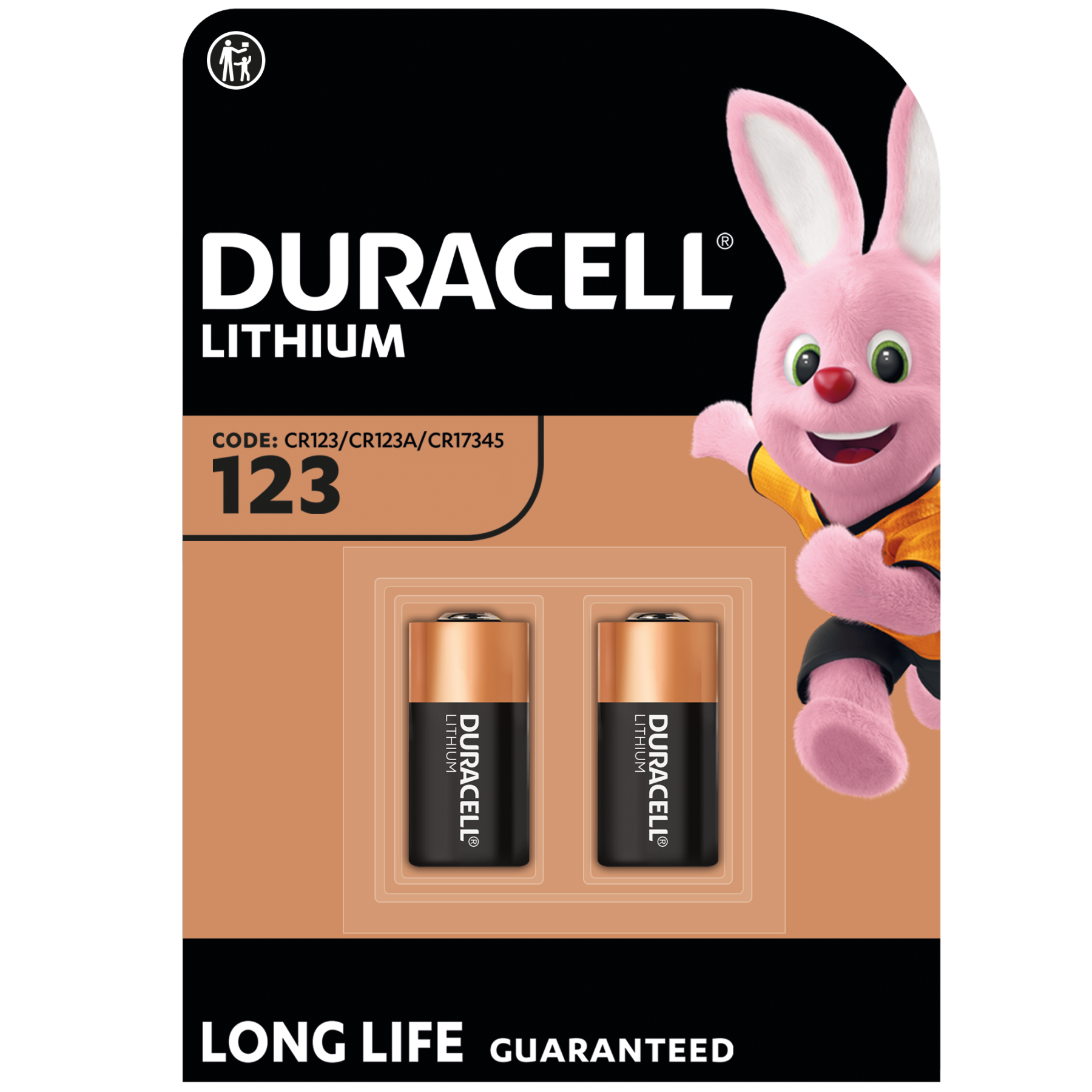 Duracell DL123 Pack of 2